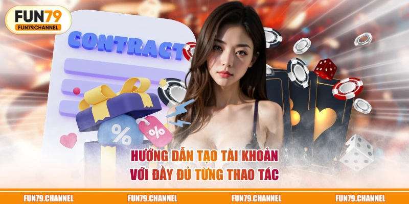 Hướng dẫn tạo tài khoản với đầy đủ từng thao tác